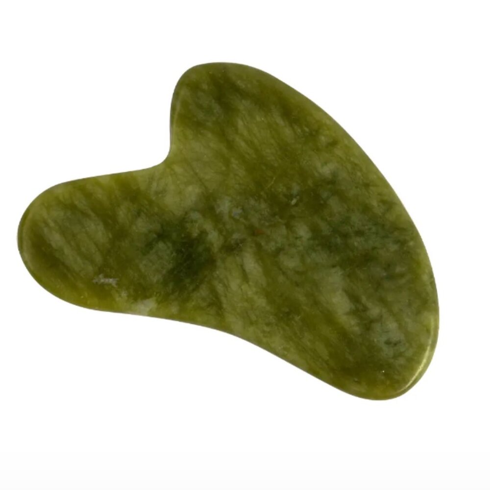 Birchbox Natural Green Jade Super Polished Gua Sha